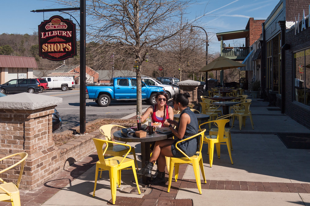Old Town Lilburn Shops Lilburn, jwcjr Flickr