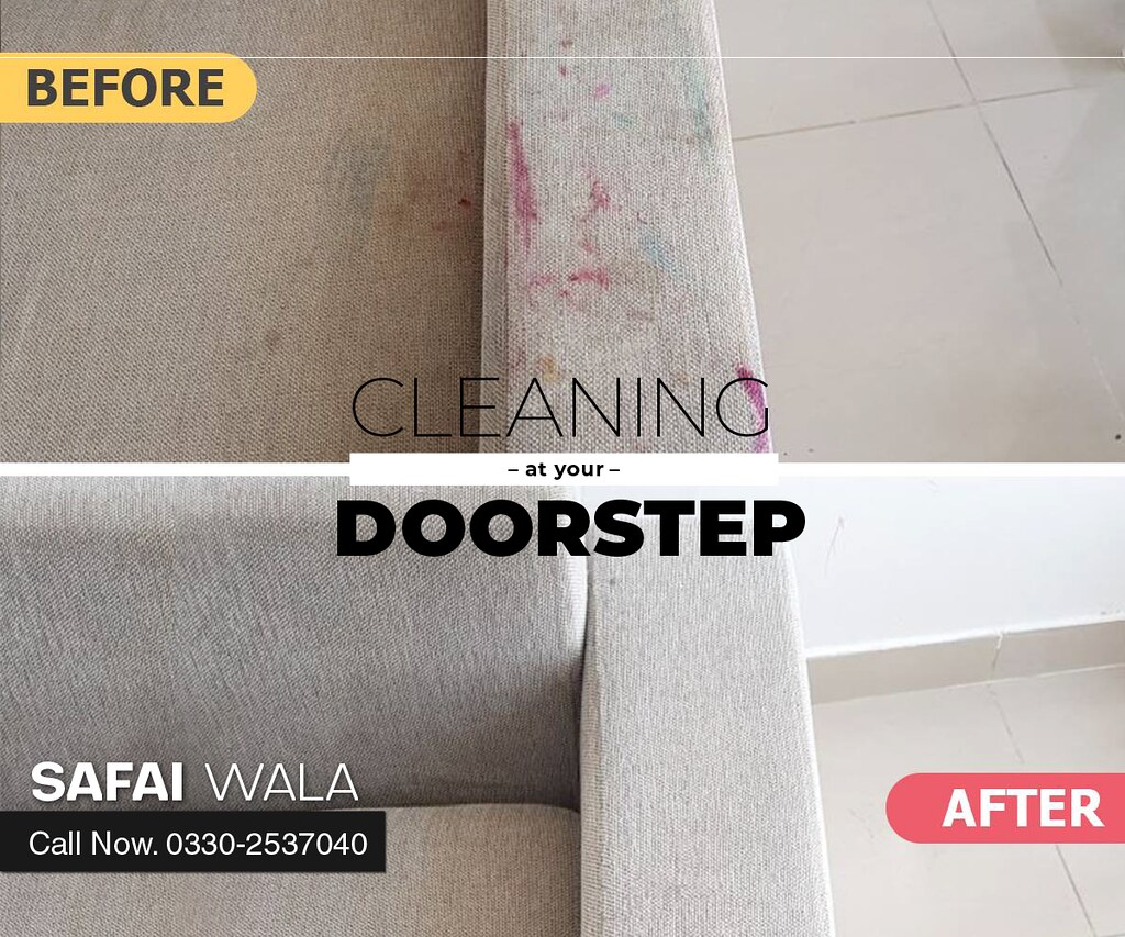Sofa Cleaning www.safaiwala.pk/sofacleaning safaiwala.pk Flickr