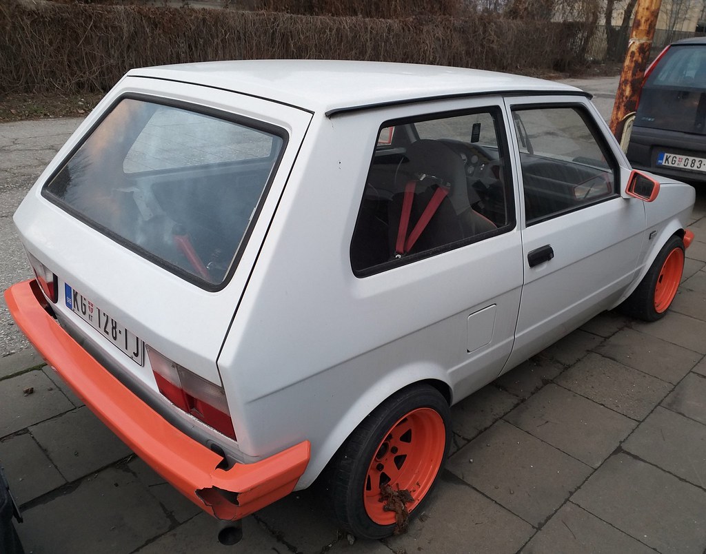 1997 Tuned Yugo Koral Yugo is a great car for modification… Flickr