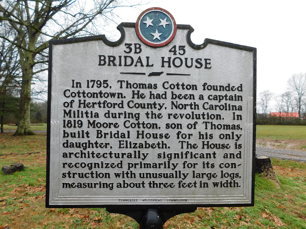 Bridal House Historic Marker Cottontown,, Tennessee Flickr
