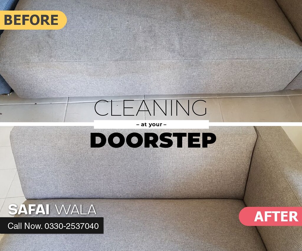 Sofa Cleaning www.safaiwala.pk/sofacleaning safaiwala.pk Flickr