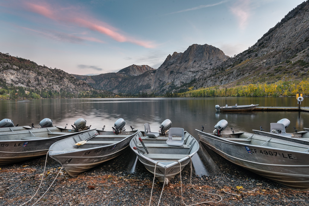 Sunset at Silver Lake Sunset at Silver Lake in the fall, E… Flickr