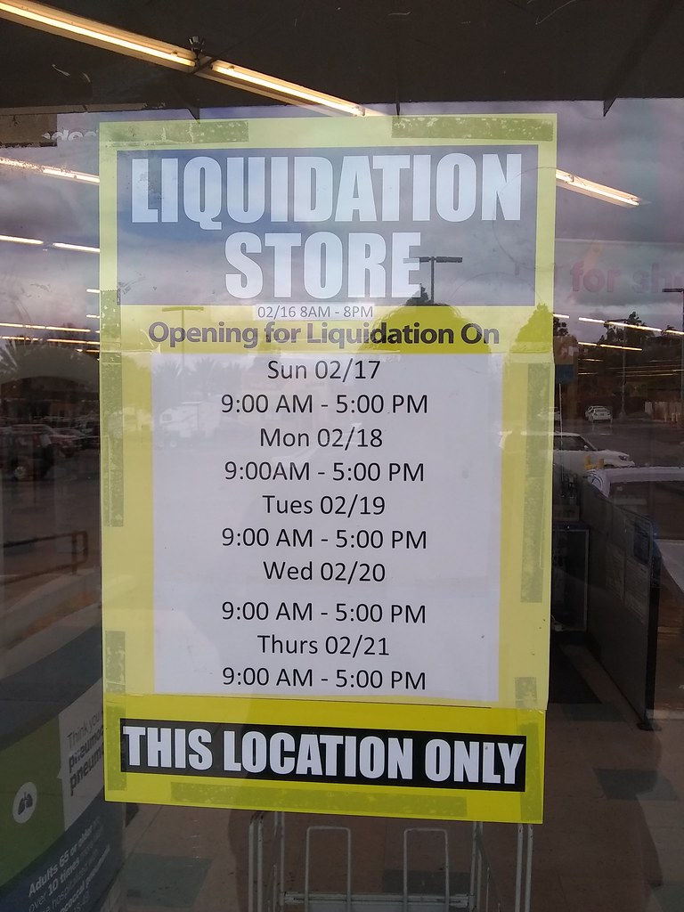 Liquidation Store Hours Rite Aid Pharmacy in Murrieta Town… Flickr