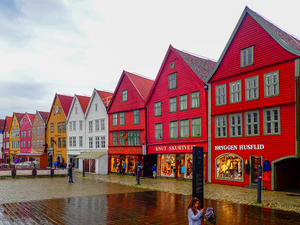 Bergen, Norway Bryggen. Bryggen (the dock), also known as … Flickr