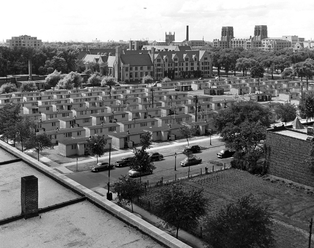 Woodlawn Ave at 61st, early 1950s Looking northwest. The s… Flickr