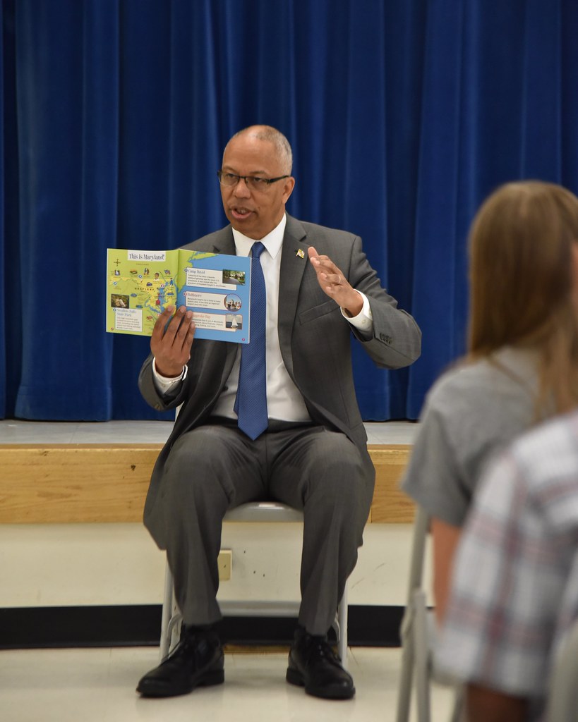 Atholton Elementary Guest Reader Day Lt. Governor Rutherfo… Flickr