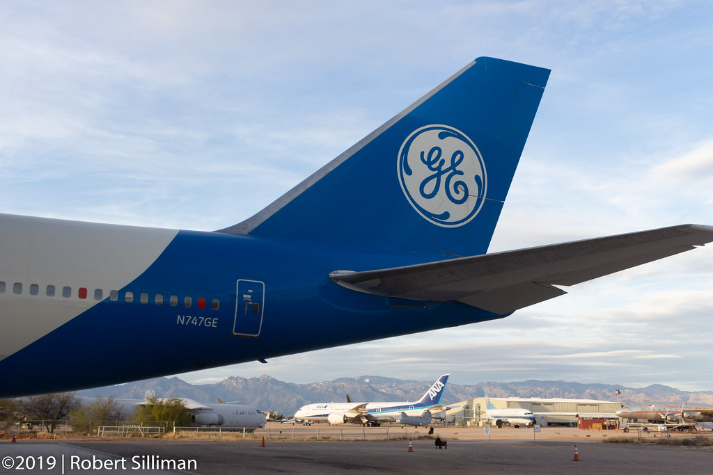 GE Engine Test Bed Boeing 747 N747GE-0032 - a photo on Flickriver