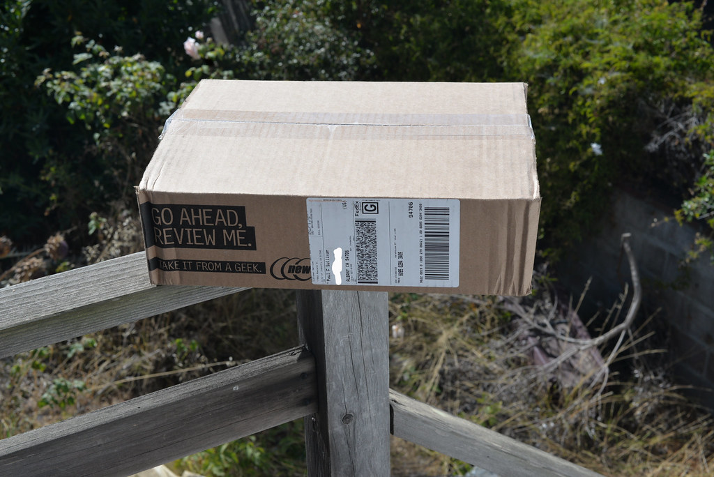 Damaged Newegg package 82418 2 A package from Newegg, da… Flickr