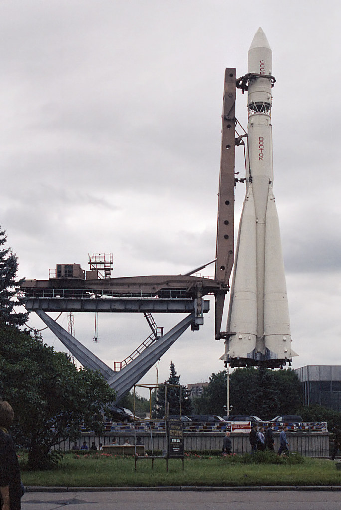 Vostok 8K72K rocket at VDNKh The VostokK 8K72K was the ve… Flickr
