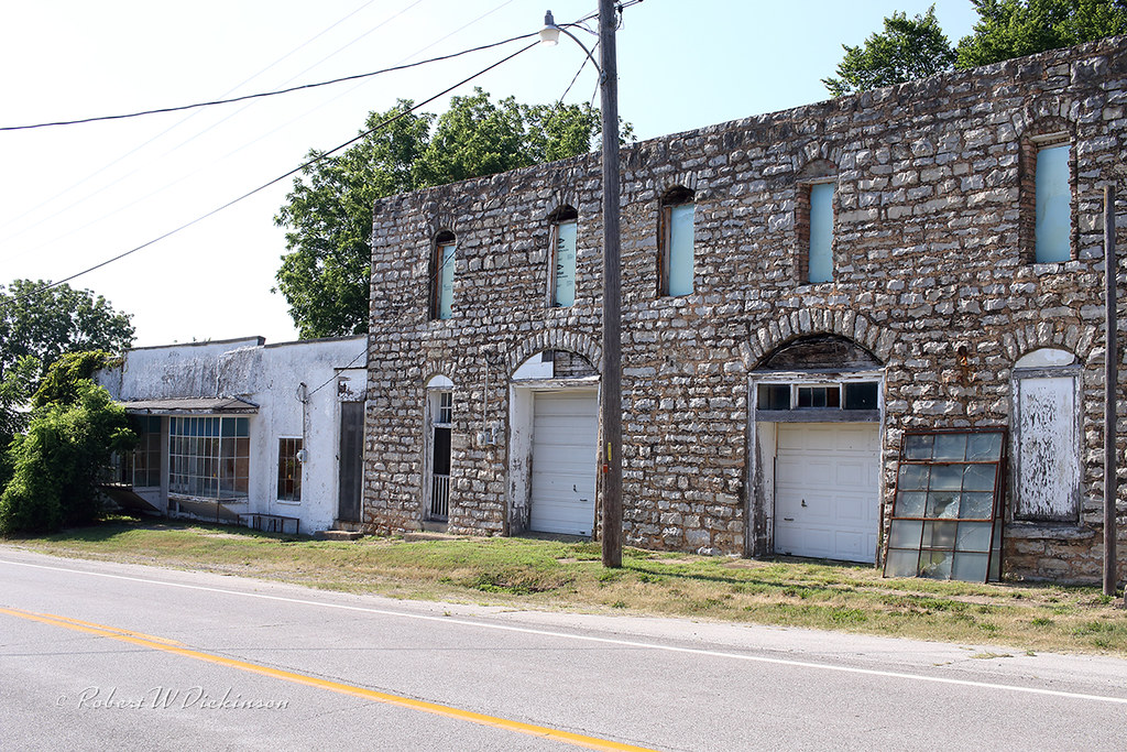 Old Residence on Route 66 in Halltown, Missouri Copyright … Flickr