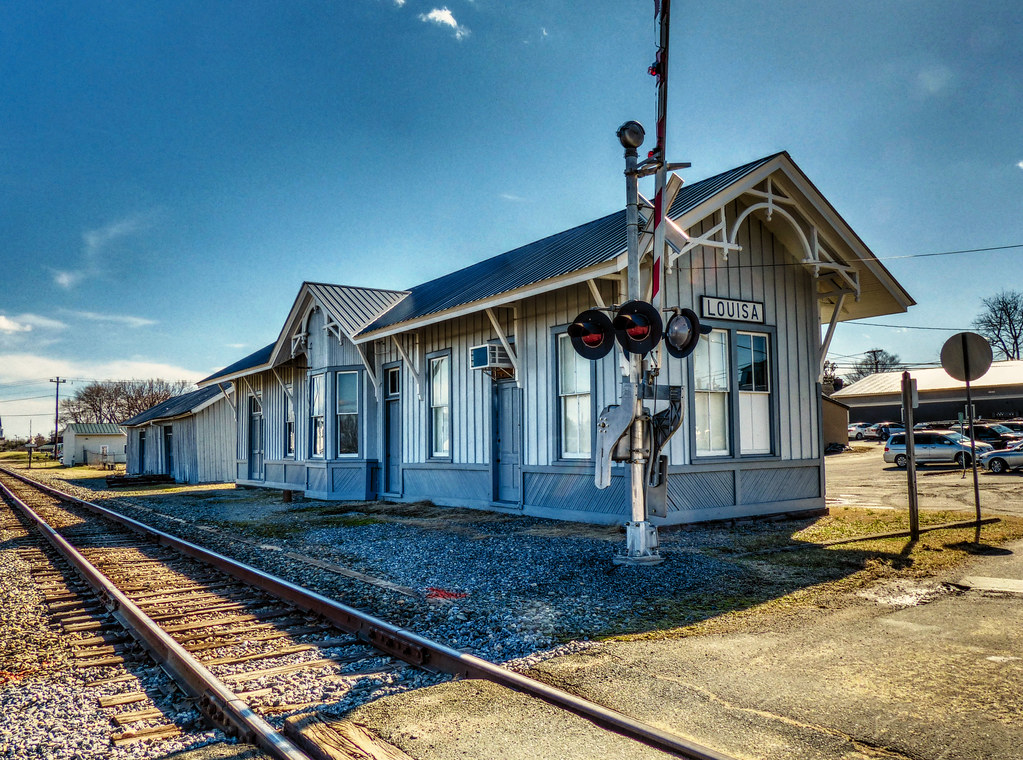 Louisa depot former C&O passenger depot in Louisa, Virgi… Flickr