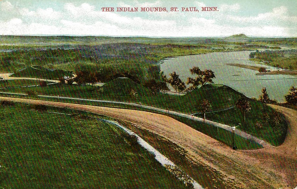 Vintage Saint Paul Minnesota Postcard The Indian Mounds … Flickr