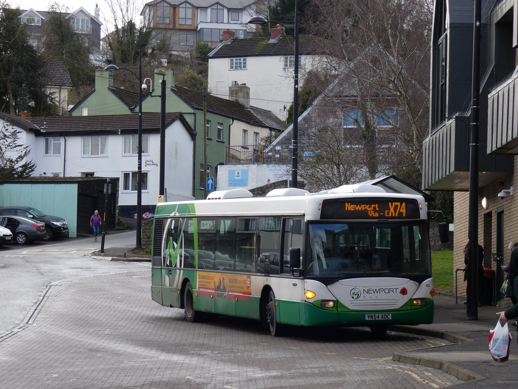 Newport Transport 43 YN54AOC In Chepstow bus station on th… Flickr