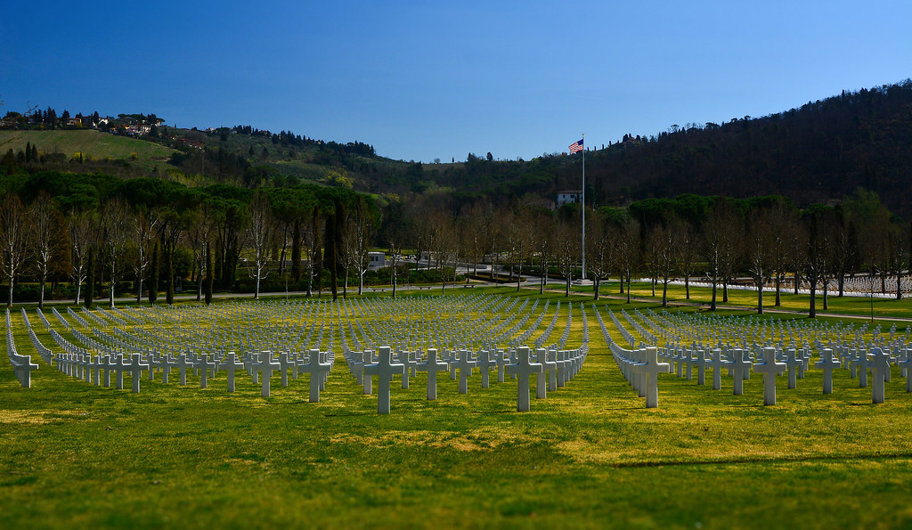 Florence American Cemetery Cemetery and Mermorial è un'are… Flickr