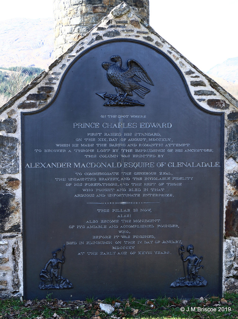 Glenfinnan Monument Glenfinnan Monument Commemorative Mo… Flickr