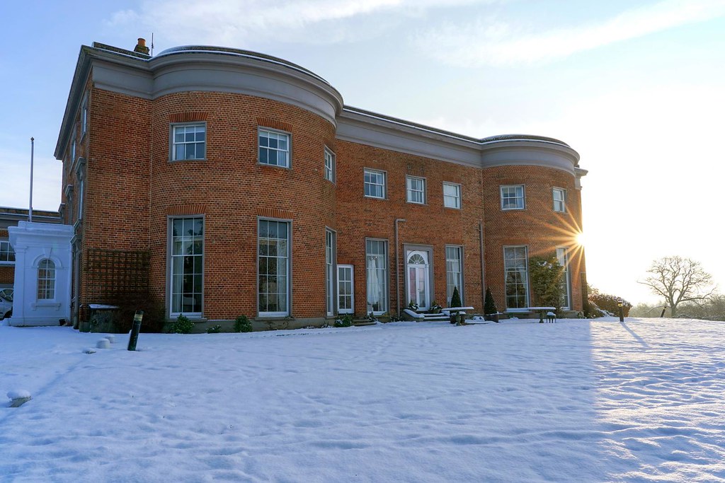 Highfield Park in the snow Highfield Park near Hook in Ham… Flickr