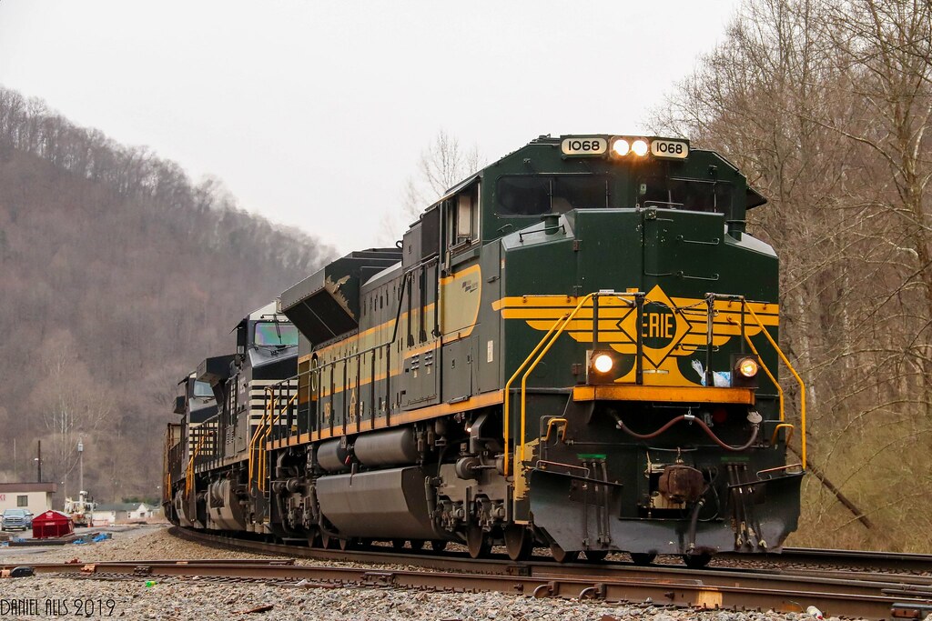 Erie leading NS 17M. Kimball, Wv. Daniel Alls Flickr