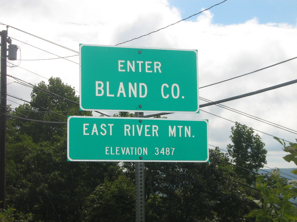 Enter Bland County Bland County Virginia my birthplace John