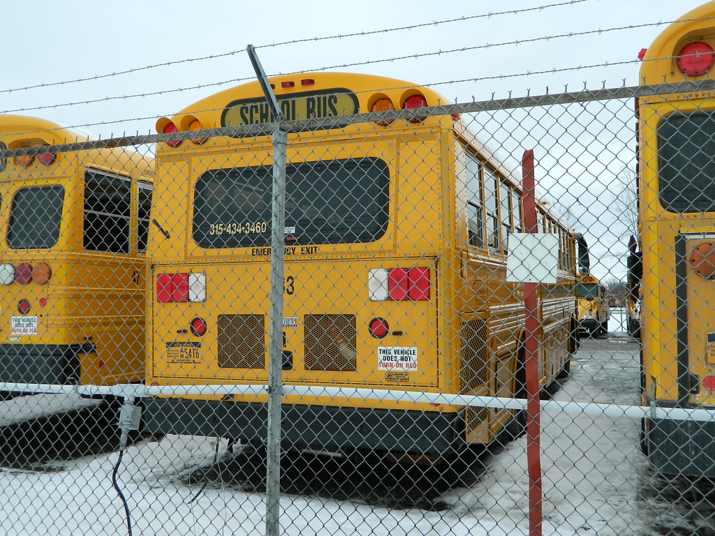 East Syracuse Minoa Central School District 33 Bus lot M… Flickr