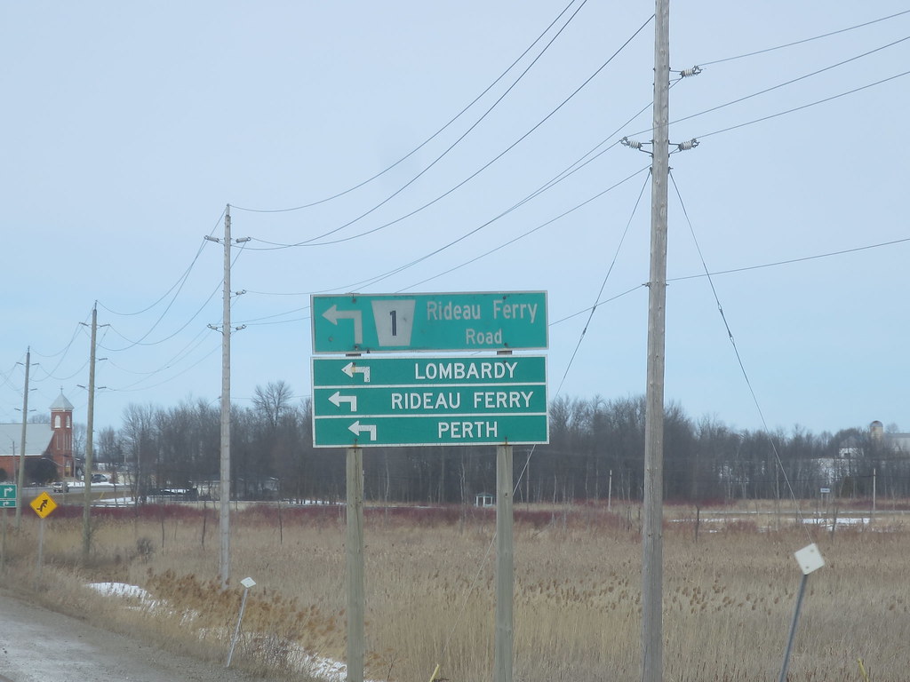Ontario Directional Sign Lombardy, Ontario samn8r14 Flickr