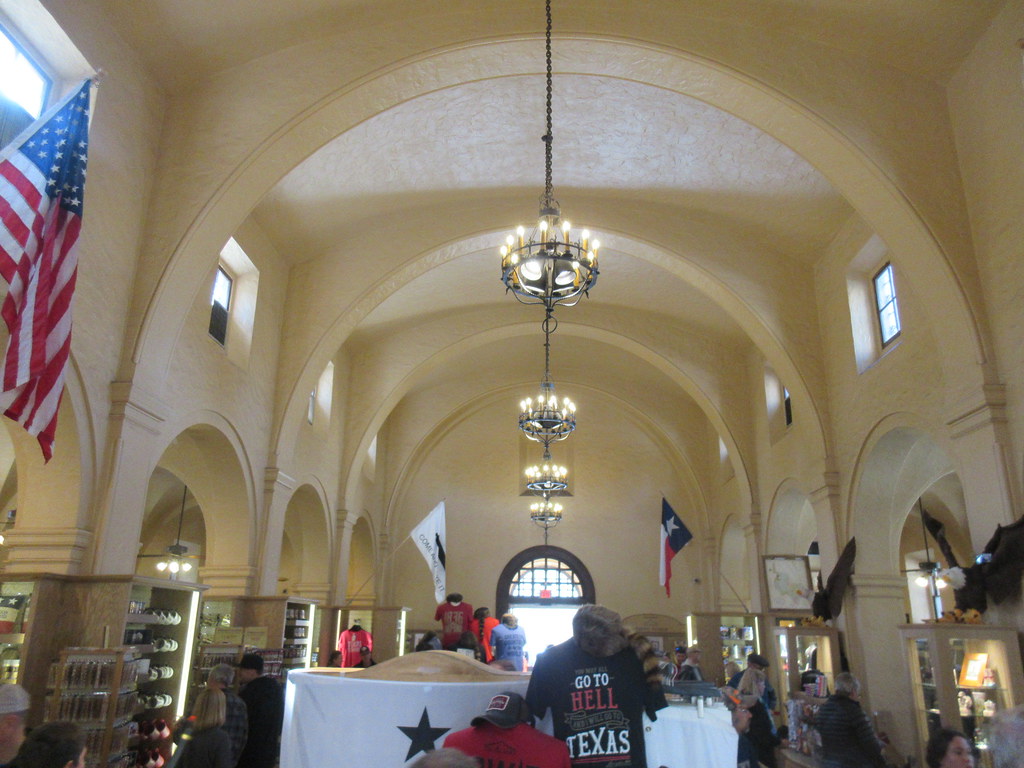 Arched ceiling, Alamo Gift Shop, San Antonio, Texas Flickr
