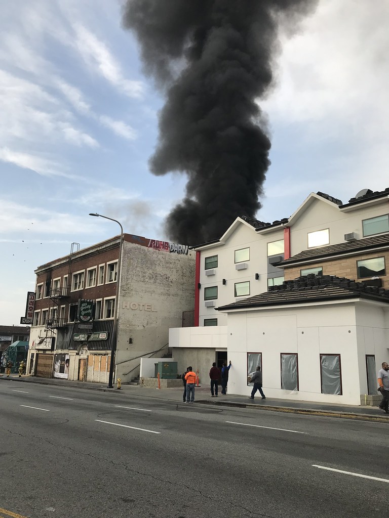 Heavy Fire in Koreatown Building At 822AM on January 30, … Flickr