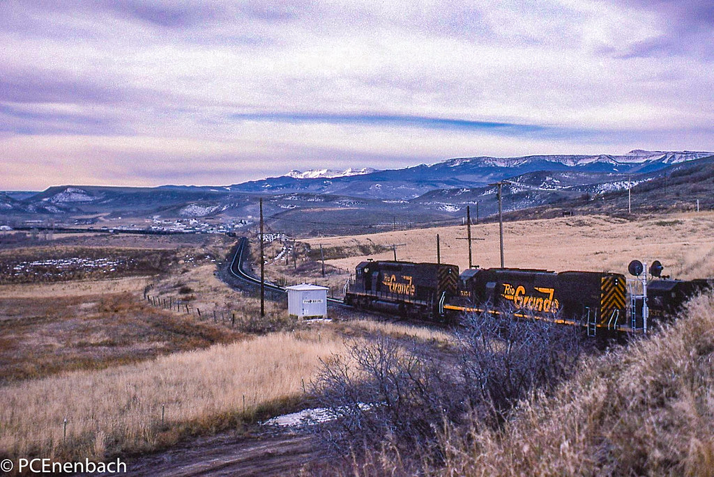 Phippsburg, Colorado, 27OCT'81 D&RGW eastbound "PSCX" coal… Flickr