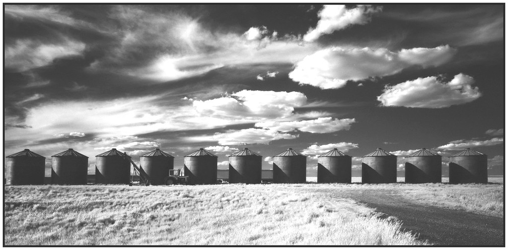 Near Keldron, South Dakota 11 Grain silos. East of Kel… Flickr