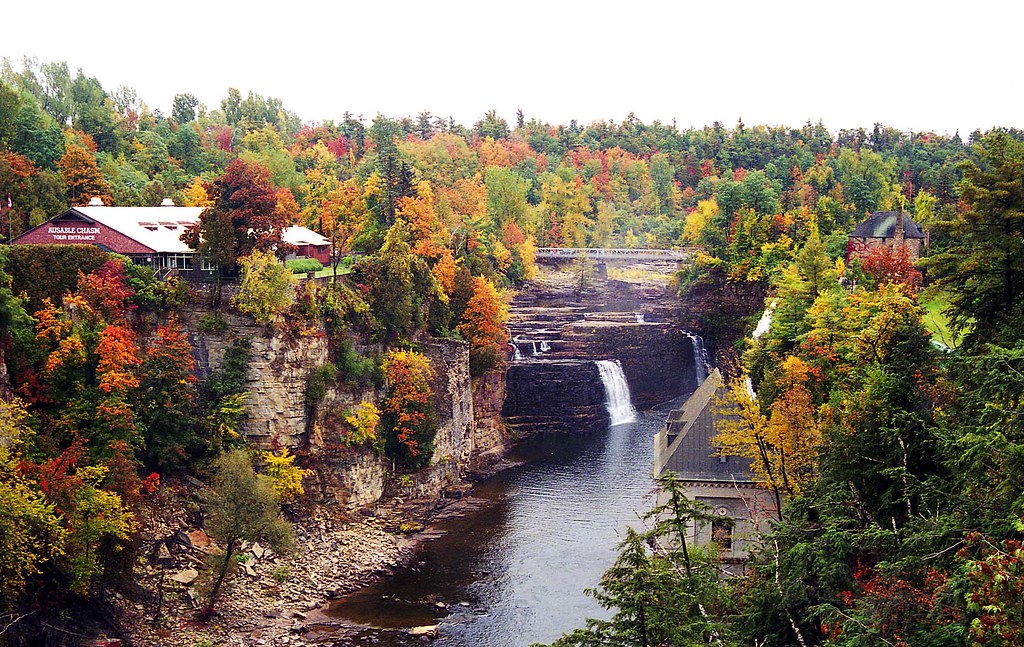 Ausable Chasm, Au Sable. NY. img107 D. Barlow Flickr