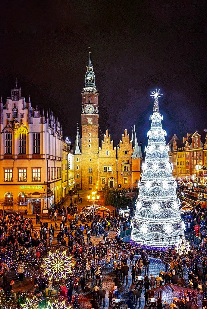 Christmas Pictures Poland Christmas Market Poland WROCLAV Helmut Schopper Flickr