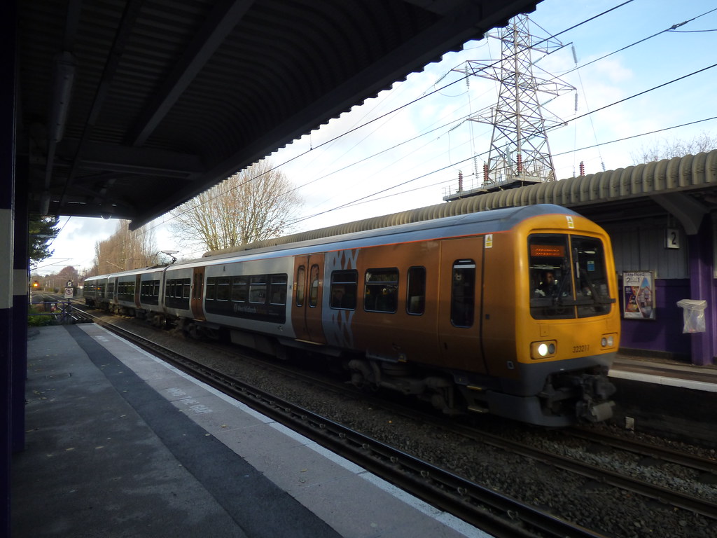 Bournville Station West Midlands Railway 323211 Chocolat… Flickr