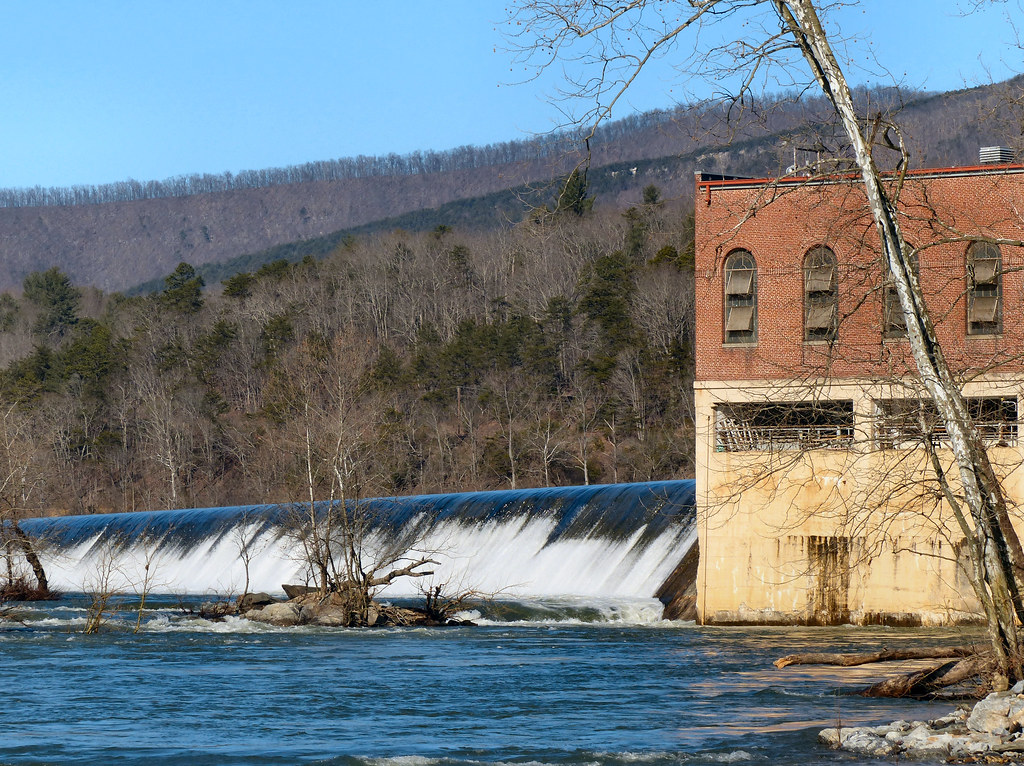 dam on James River at Snowden, Virginia camera dump Kipp Teague