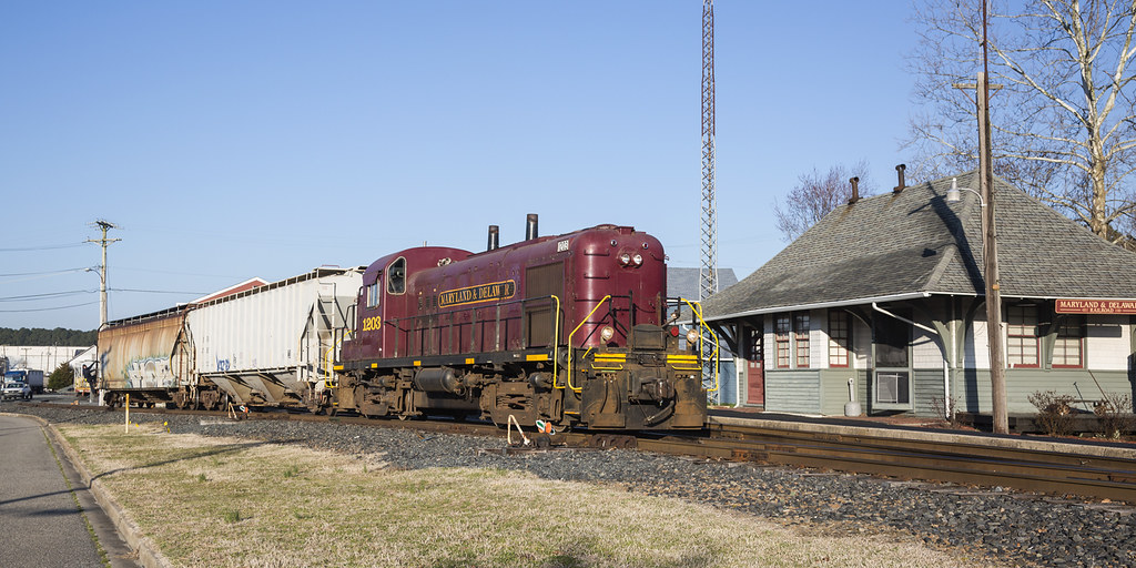 20190403 0752 MDDE 1203 Federalsburg, MD The Maryland & … Flickr