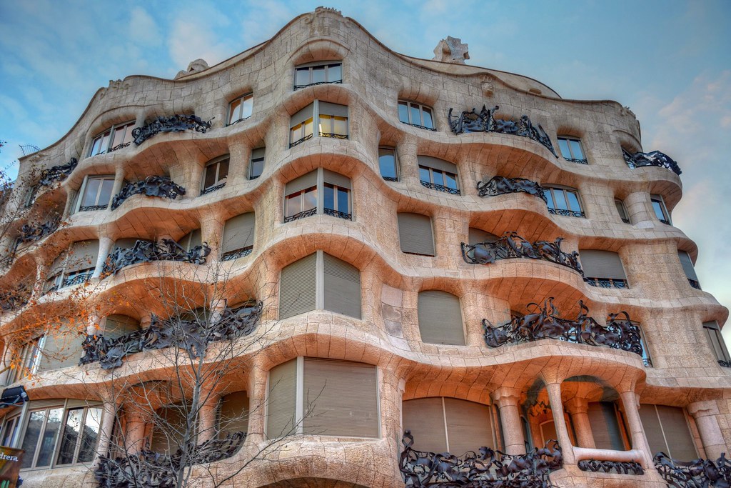 Casa Mila Location Casa Milla (Barcelona) Peter James Flickr