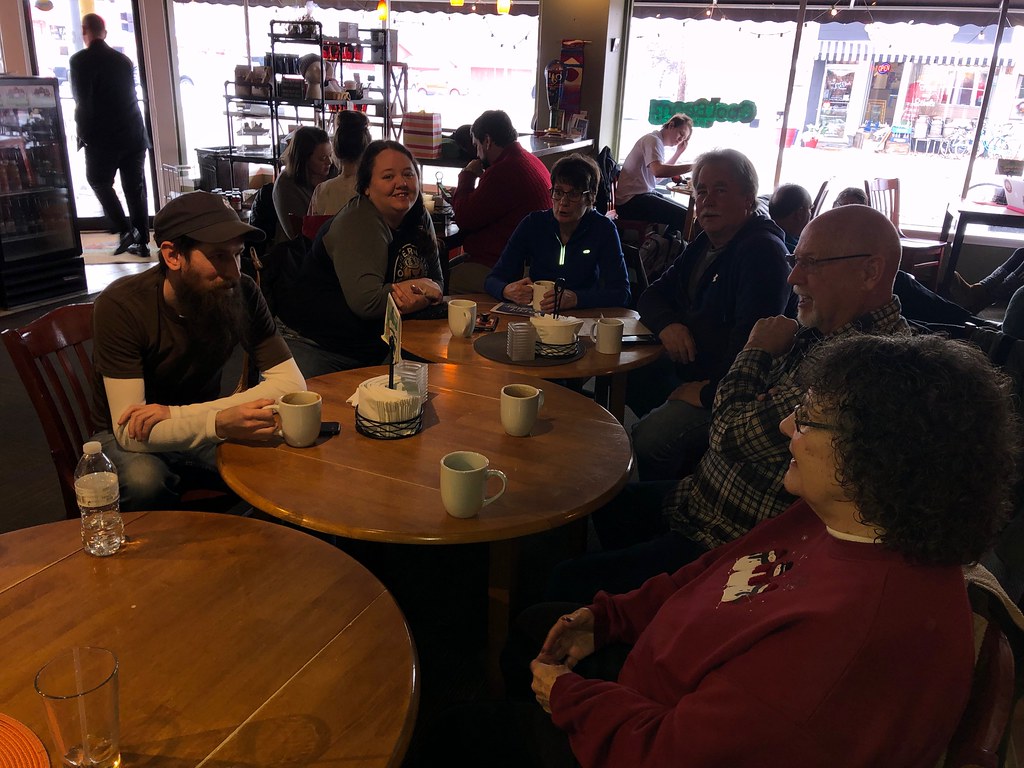 Geocaching event at Cool Beanz coffee shop,Rock Island,IL.… Flickr