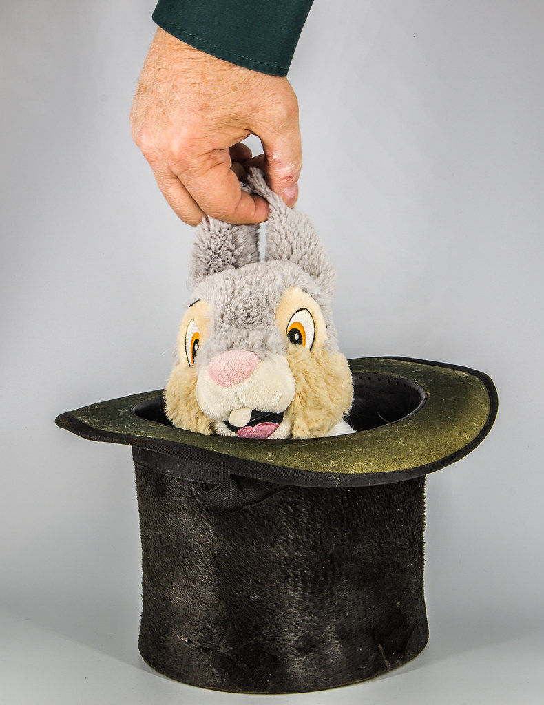 Pulling a Rabbit out of the Hat It's kinda like magic! Flickr