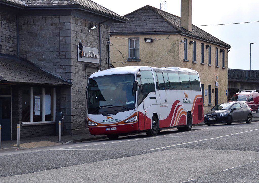 Bus Eireann SC240 seen parked up at Longford Station. Flickr