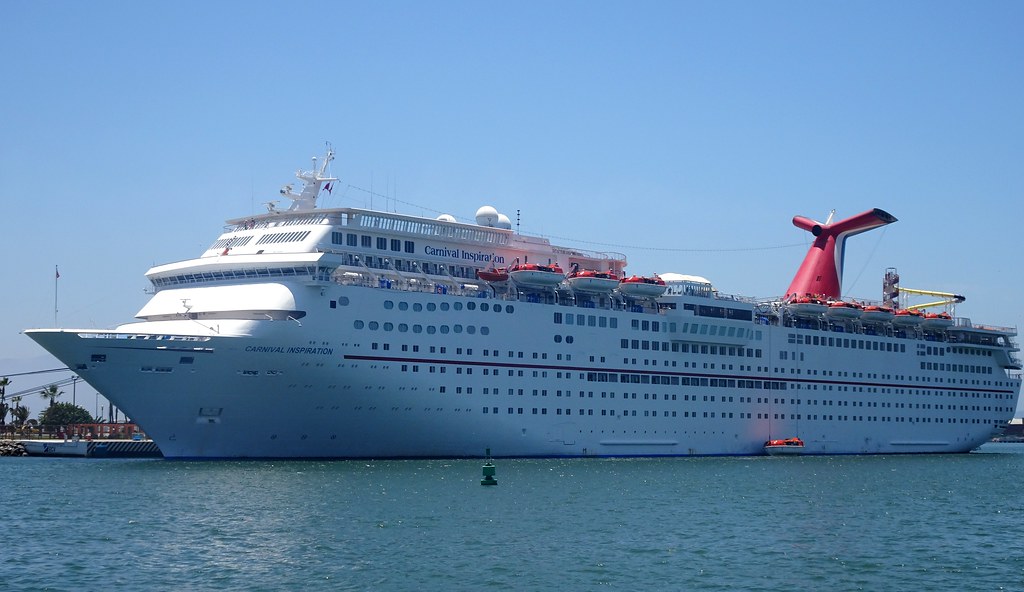 Carnival Inspiration cruise ship in Ensenada, Mexico Flickr