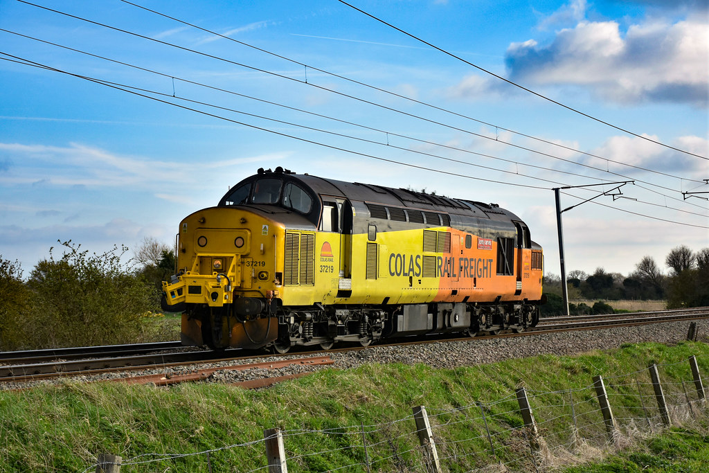37219 Bannold Road 21/03/19. Colas Rail Freight 37219 … Flickr
