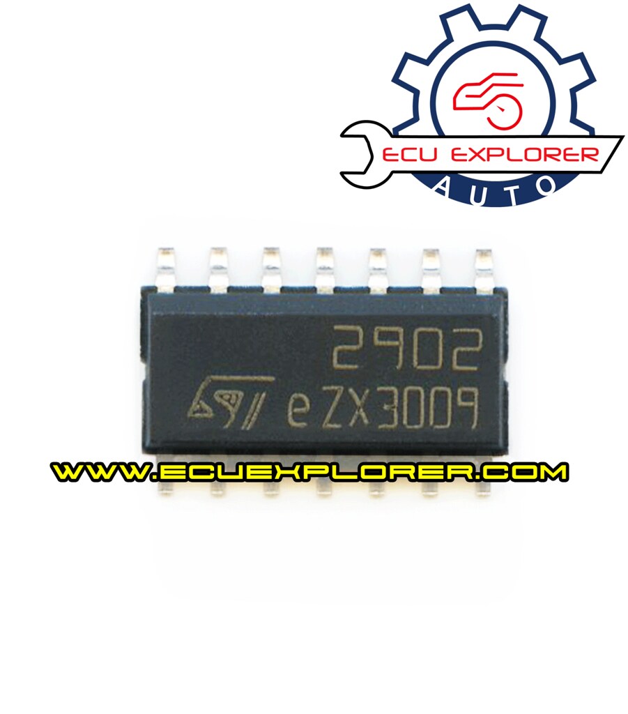 2902 | ST 2902 chip ecuexplorer.com/goods.php?id=588 | ECU explorer