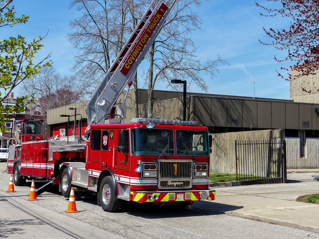 Covington Fire Department's Seagrave Ladder Truck 1 Flickr