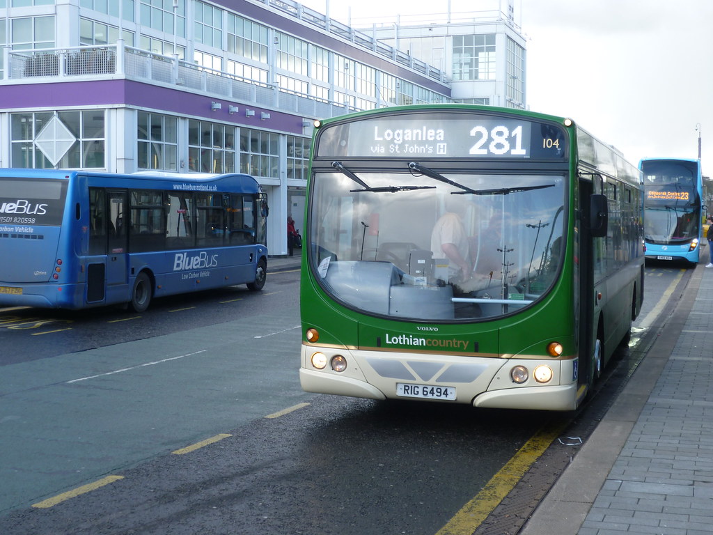 Lothian 104 at Livingston Bus Terminal. This new Lothian c… Flickr