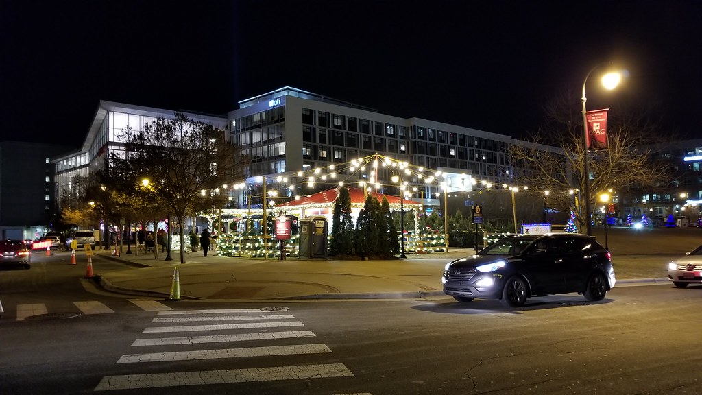 Christmas Lights, Durham, 2018 Kevin Oliver Flickr