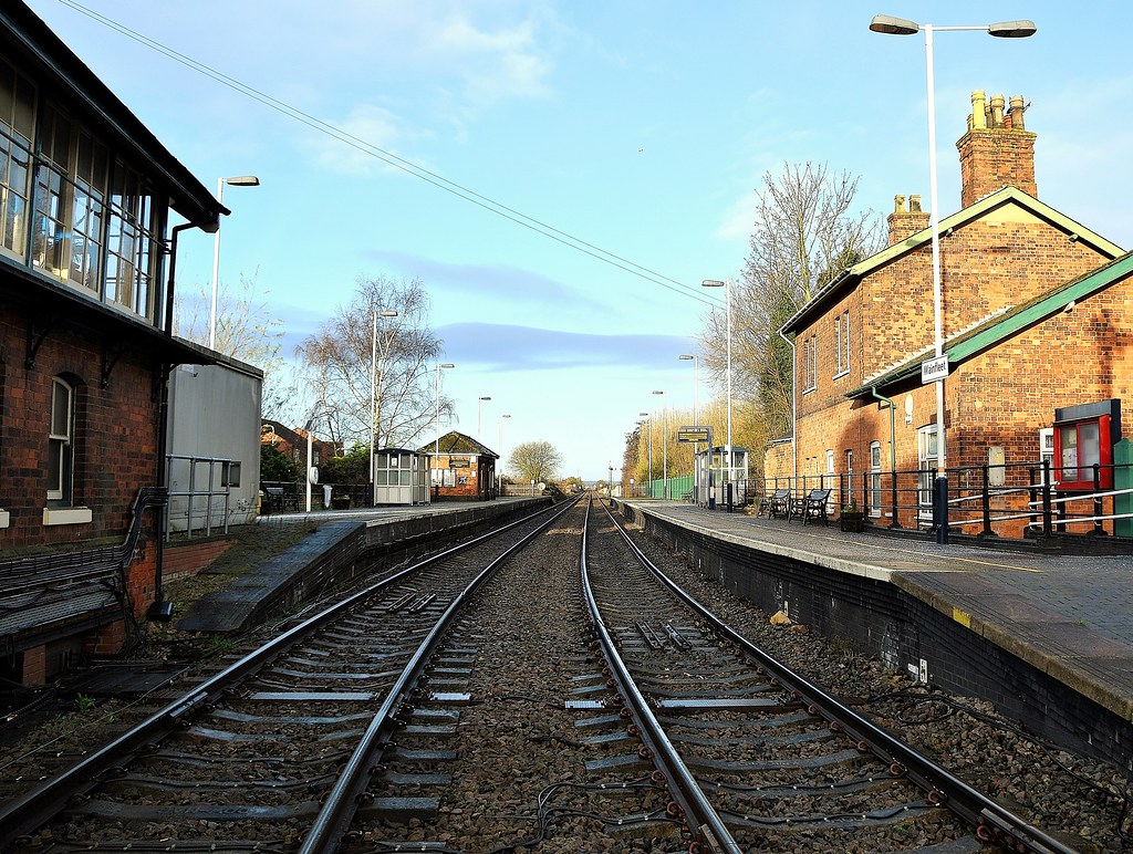 34723 Wainfleet railway station in Wainfleet an ancient po… Flickr