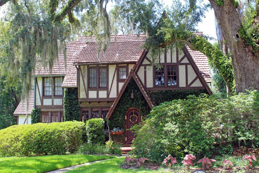 Tudor Revival style House, Ocala House is in Ocala Histori… Flickr