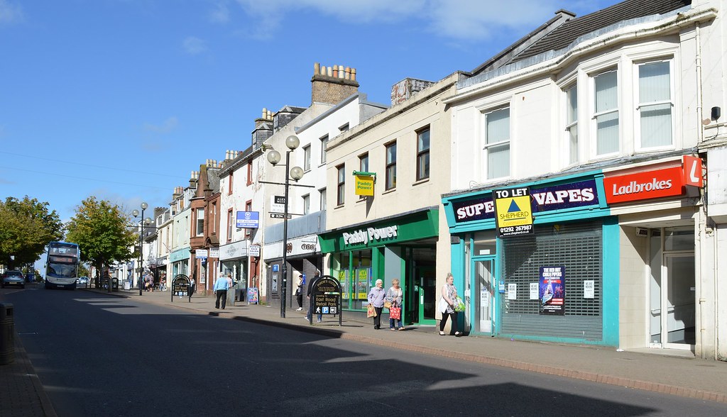 High Street, Irvine, Ayrshire, Scotland. Although this ima… Flickr