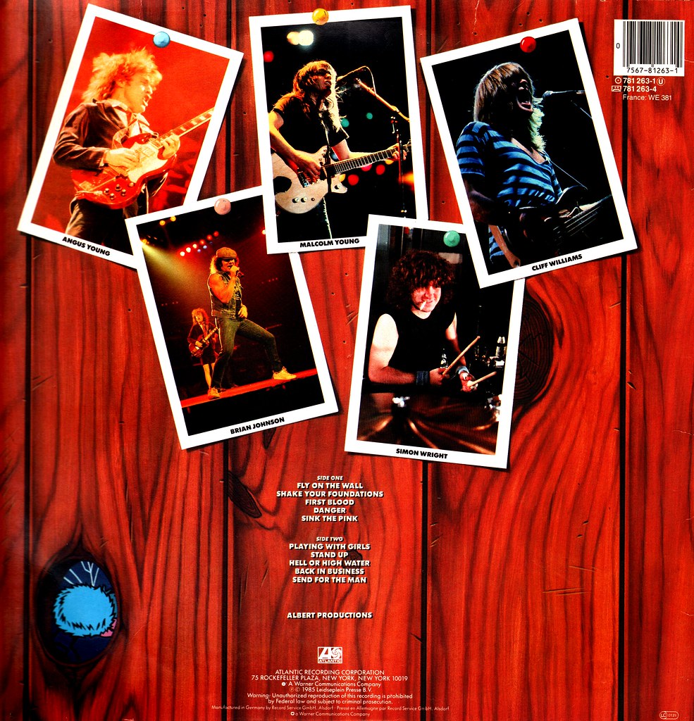 16 ACDC Fly On The Wall D 1985 Klaus Hiltscher Flickr