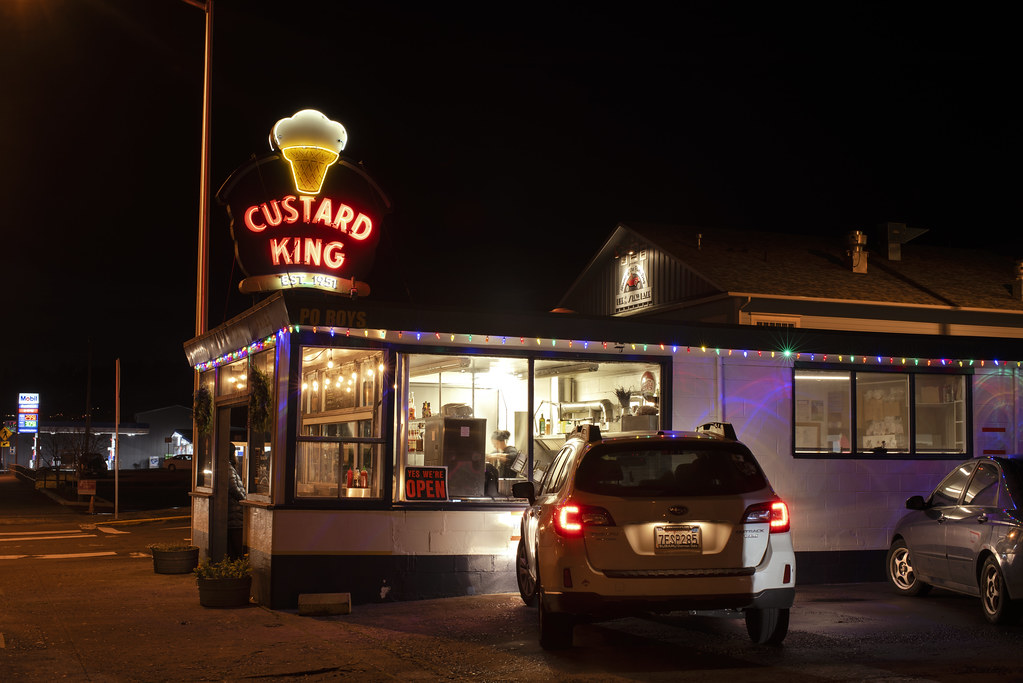 Custard King Astoria, Oregon Curtis Gregory Perry Flickr
