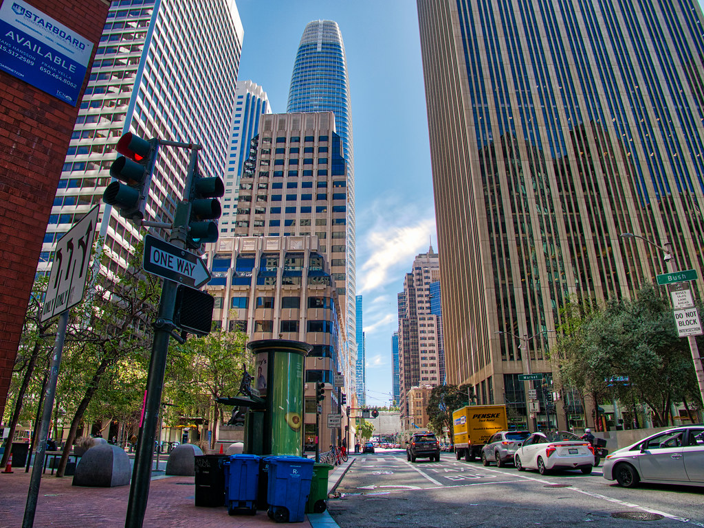 Bush Street in San Francisco mar2jeter Flickr