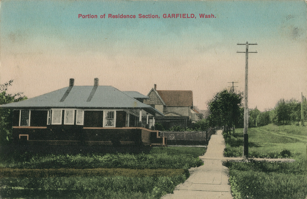 Residence Section, circa 1910 Garfield, Washington Flickr